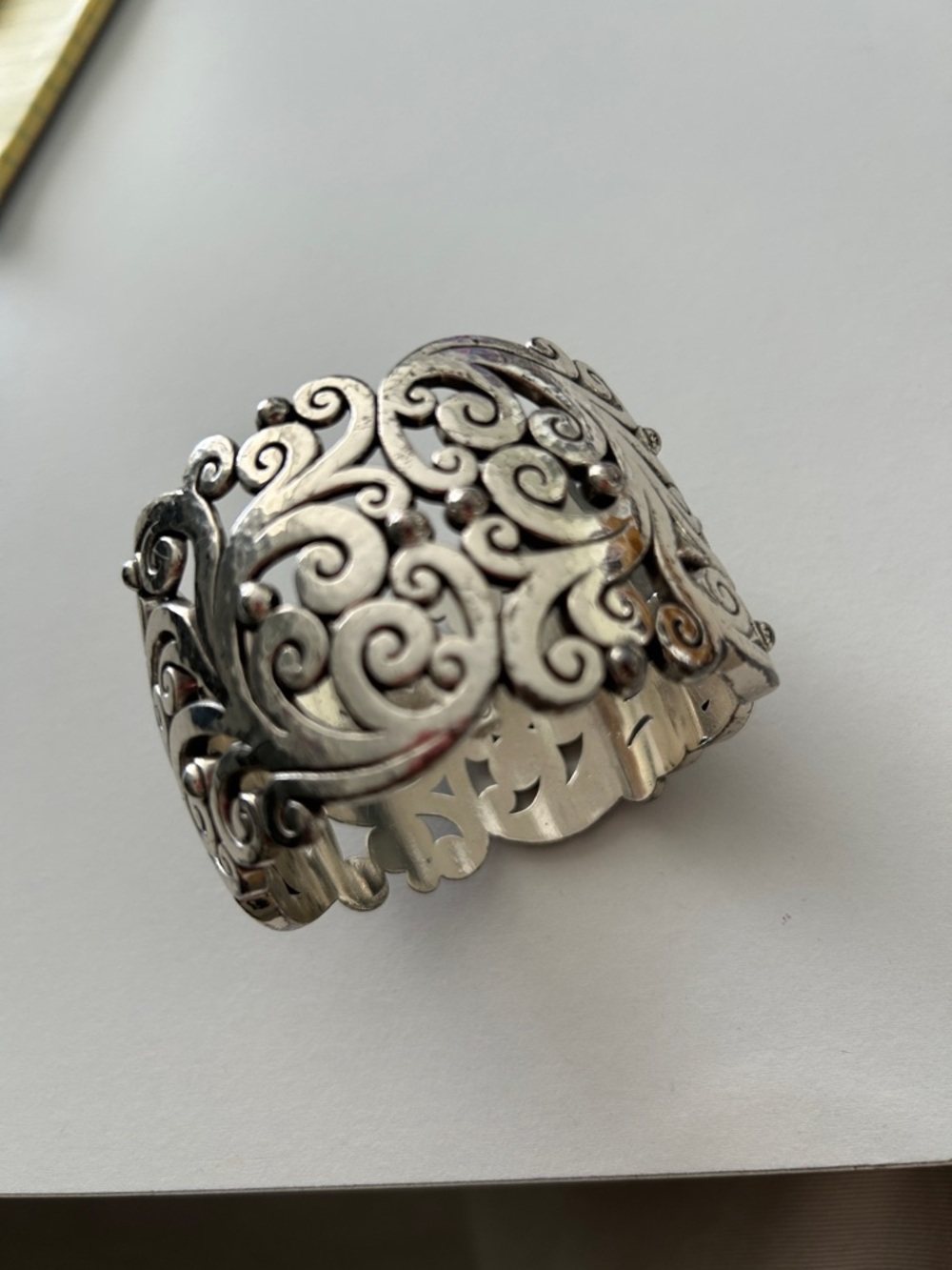 Brighton wide bangle